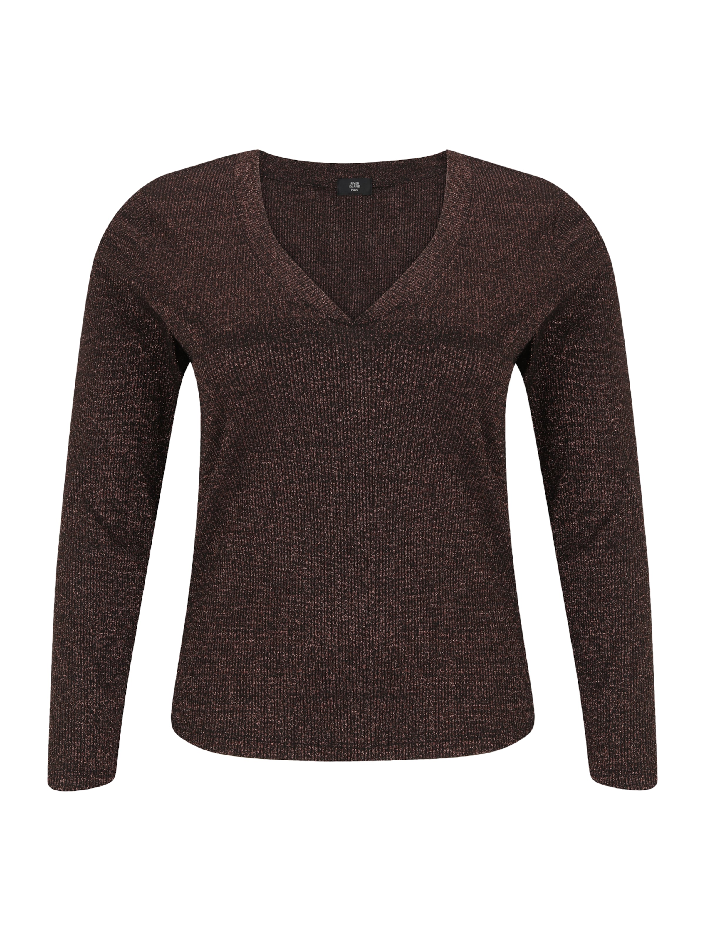 River Island Plus Tričko - Bronzová: predná strana