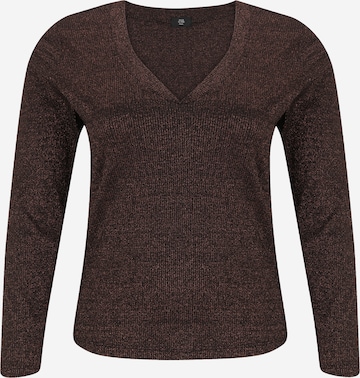 T-shirt River Island Plus en bronze : devant