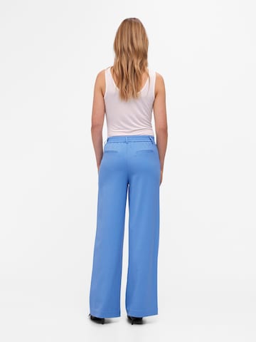 Wide leg Pantaloni 'Lisa' di OBJECT in blu