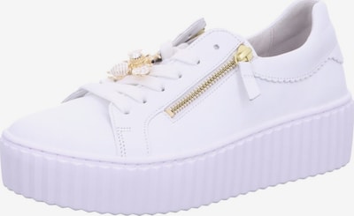 GABOR Zapatillas deportivas bajas 'Sneaker Damen 63.201 21 Echtleder in weiß' en 35 en blanco, Vista del producto