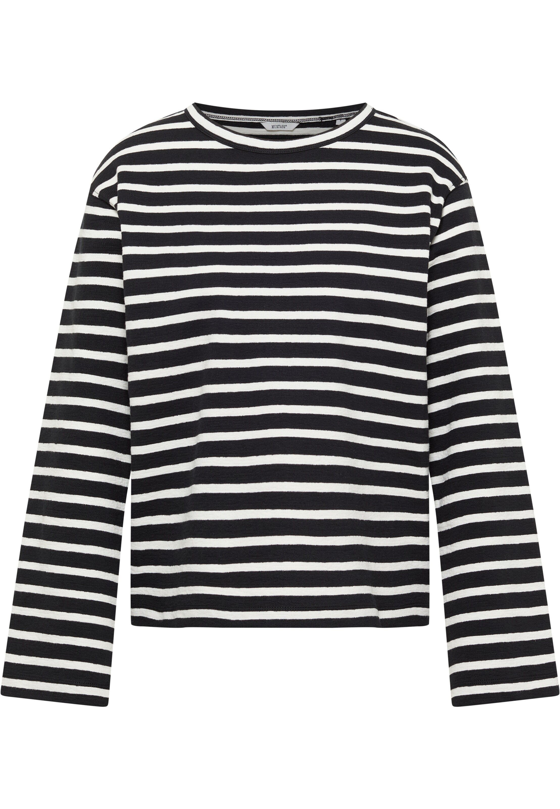 MUSTANG Pullover 'Sutton' in Schwarz: Vorderseite