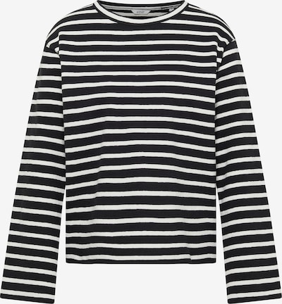 MUSTANG Pullover 'Sutton' in XXS in schwarz / weiß, Produktansicht