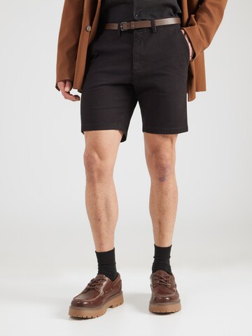 regular Pantaloni chino 'JPSTADAM' di JACK & JONES in nero: frontale