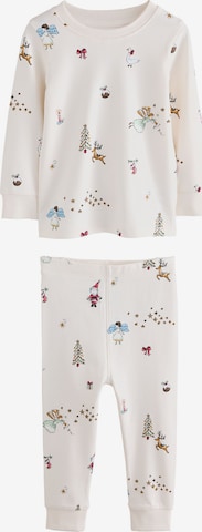 Next - Pijama en blanco: frente