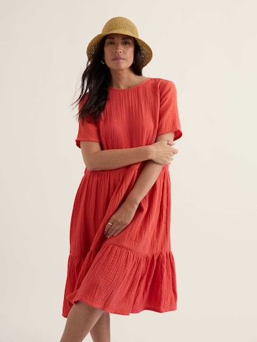 Robe 'Pebble Comb' Seasalt Cornwall en orange : devant