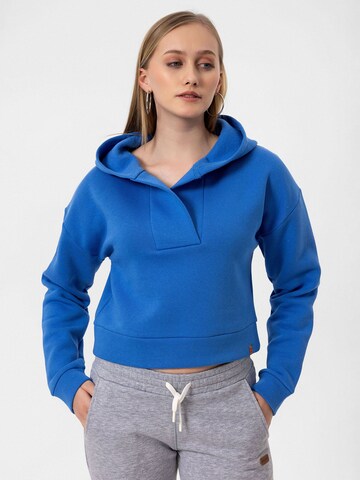 Sweat-shirt Cool Hill en bleu : devant