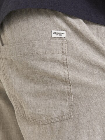 Jack & Jones Plus Tapered Broek in Beige