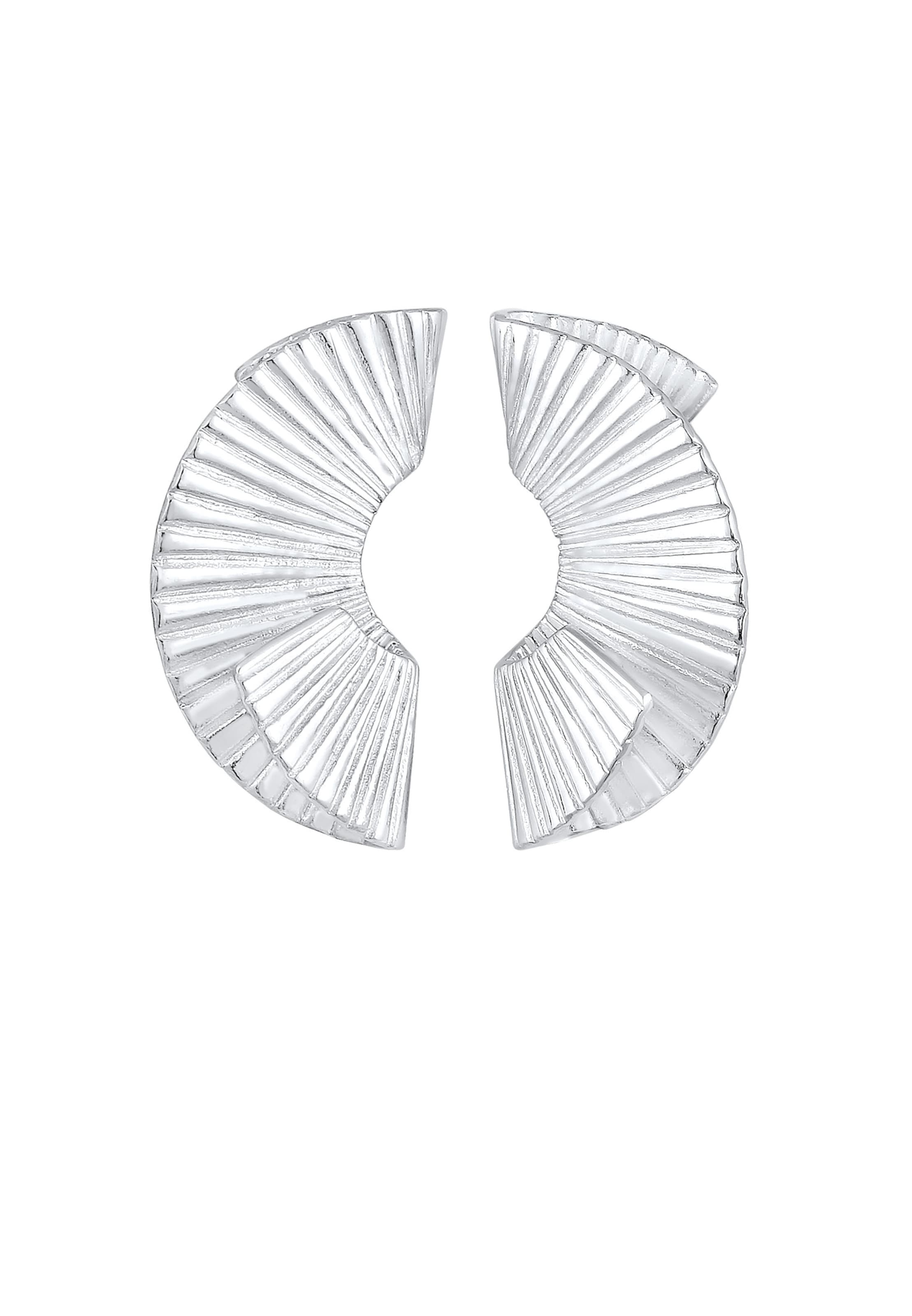 ELLI PREMIUM Fülbevalók - ezüst: elől