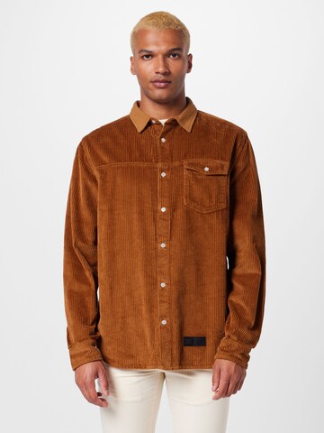 DC Shoes Jacke 'CLOSED LINES' in Braun: Vorderseite
