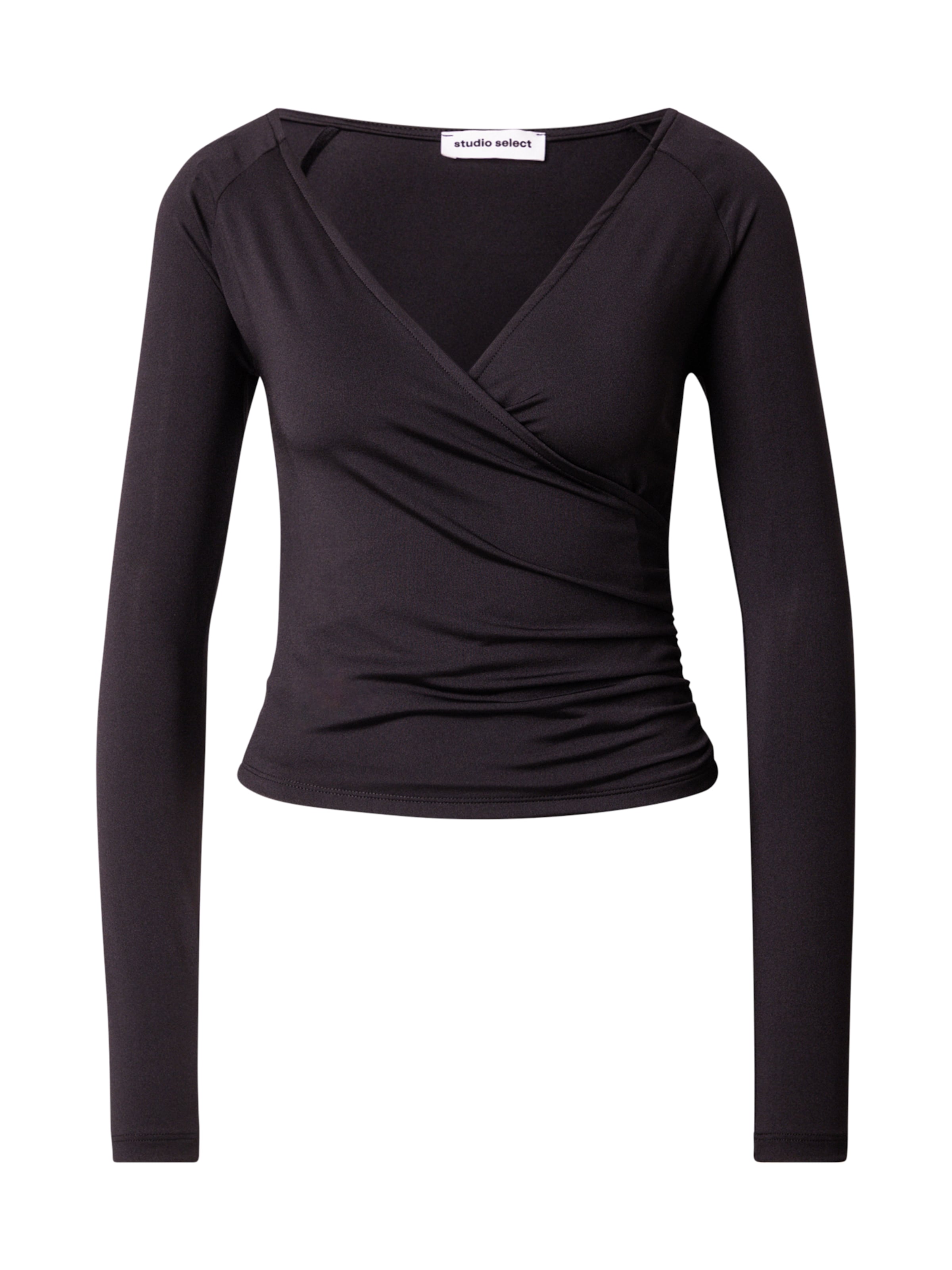 studioselect Koszulka 'Emmy' w kolorze czarny: przód