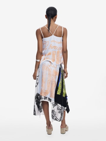Jupe Desigual en mélange de couleurs