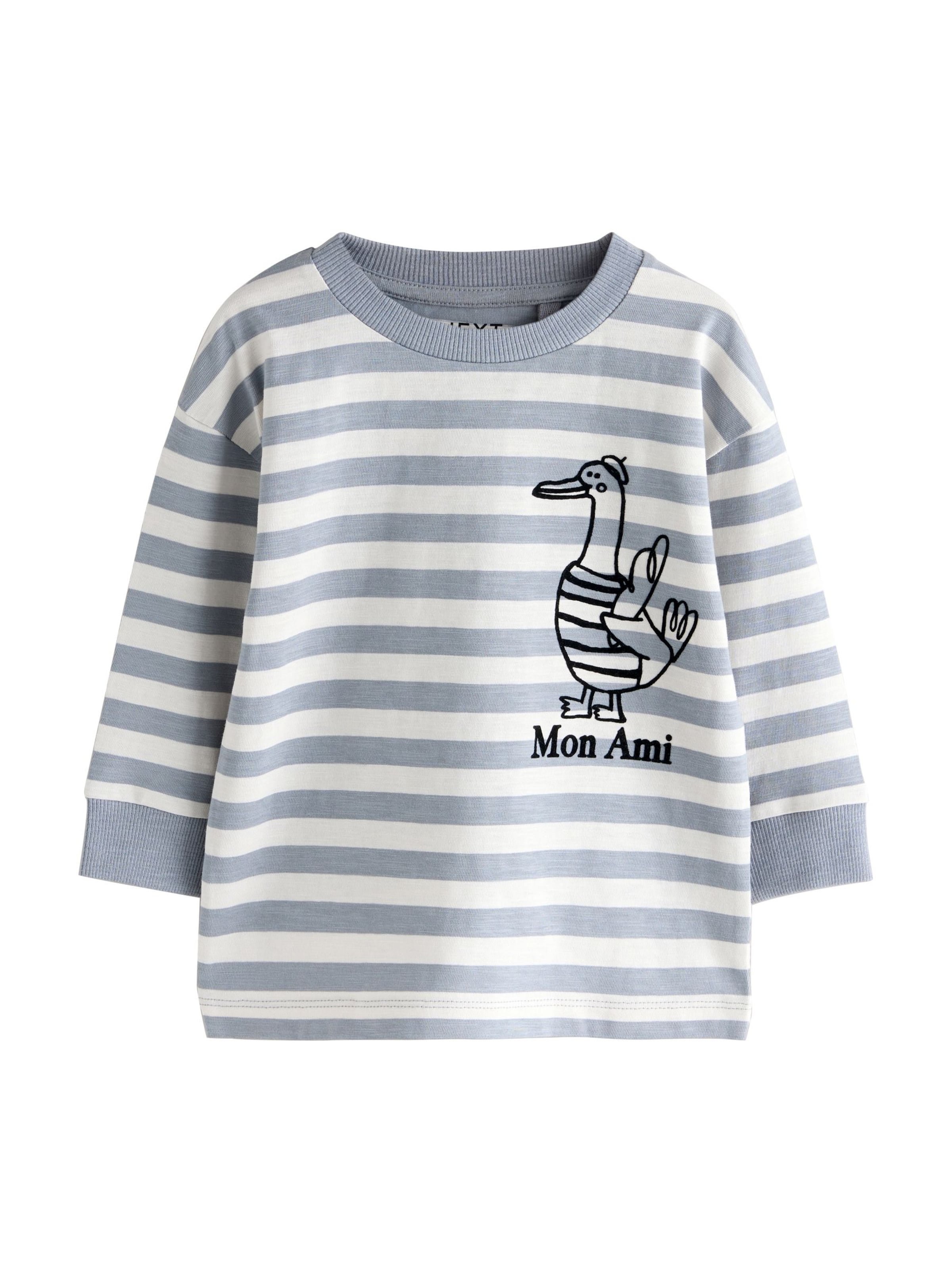 Next Majica | modra barva: sprednja stran