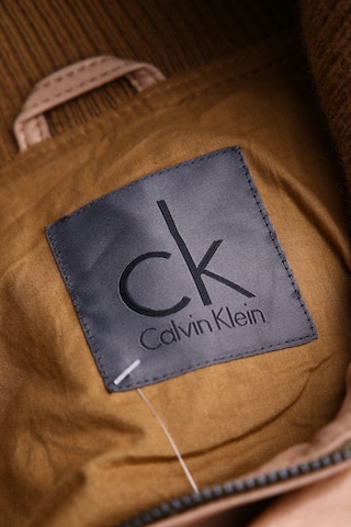 Calvin Klein Lederjacke XXL in Braun