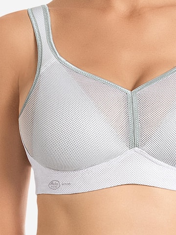 ANITA Bustier BH 'Air Control Delta Pad Sport' in Wit