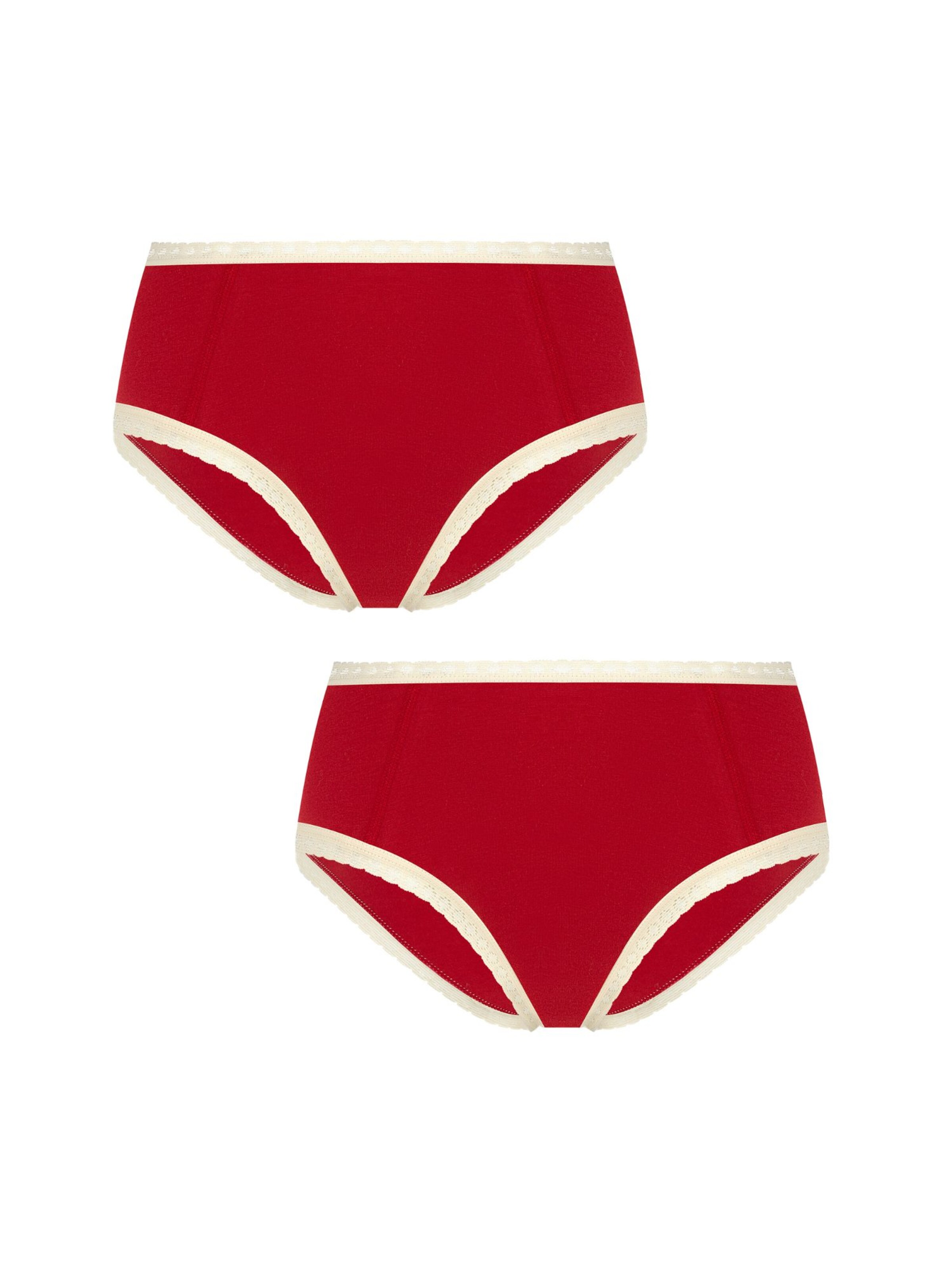 Albero Natur Slip in Rot: Vorderseite