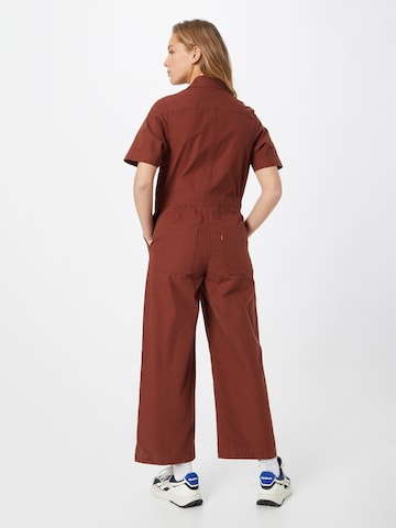 LEVI'S ® - Jumpsuit 'SS Boilersuit' en marrón