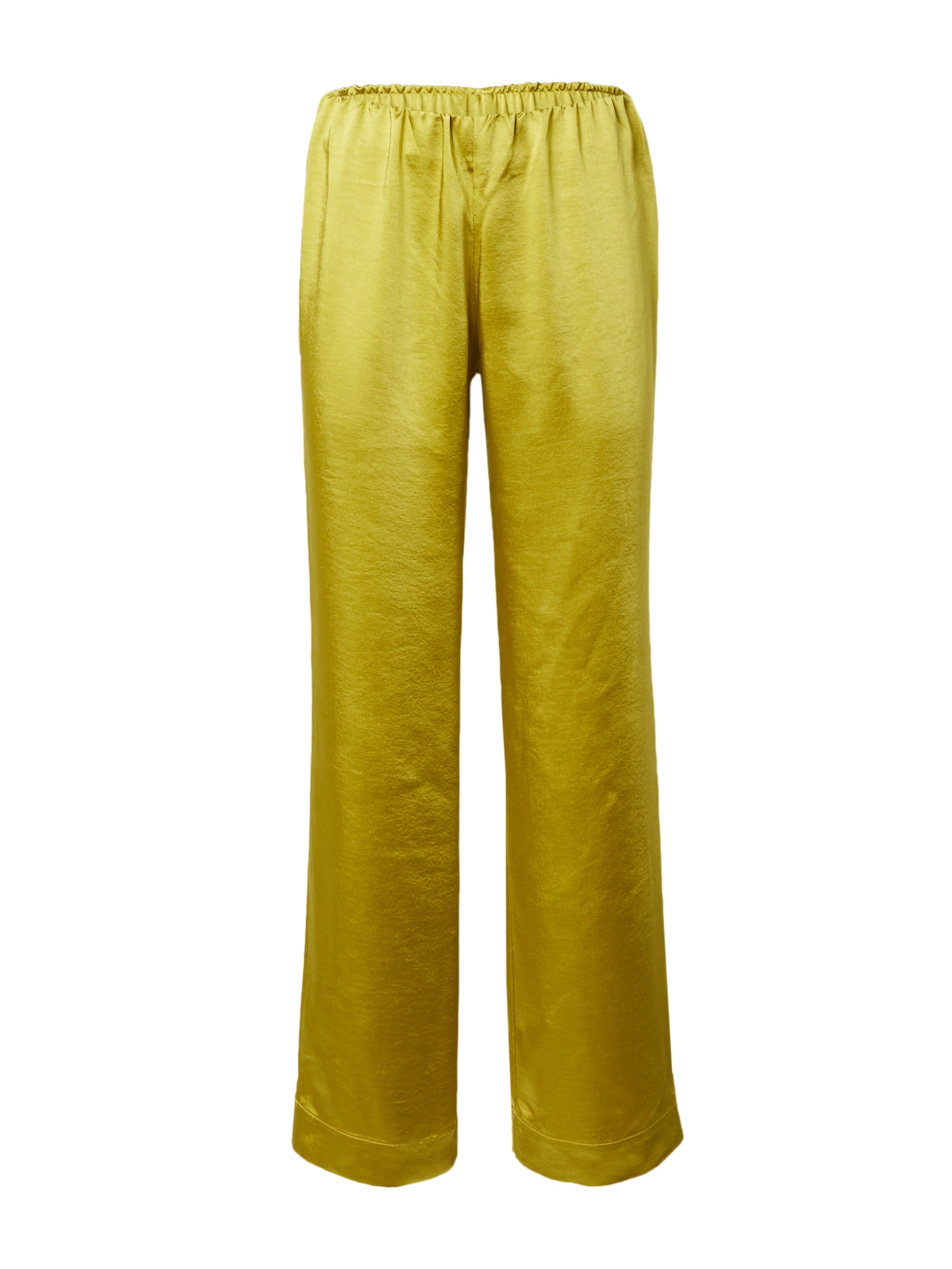 EDITED Wide leg Παντελόνι 'Sinead' σε πράσινο: μπροστά