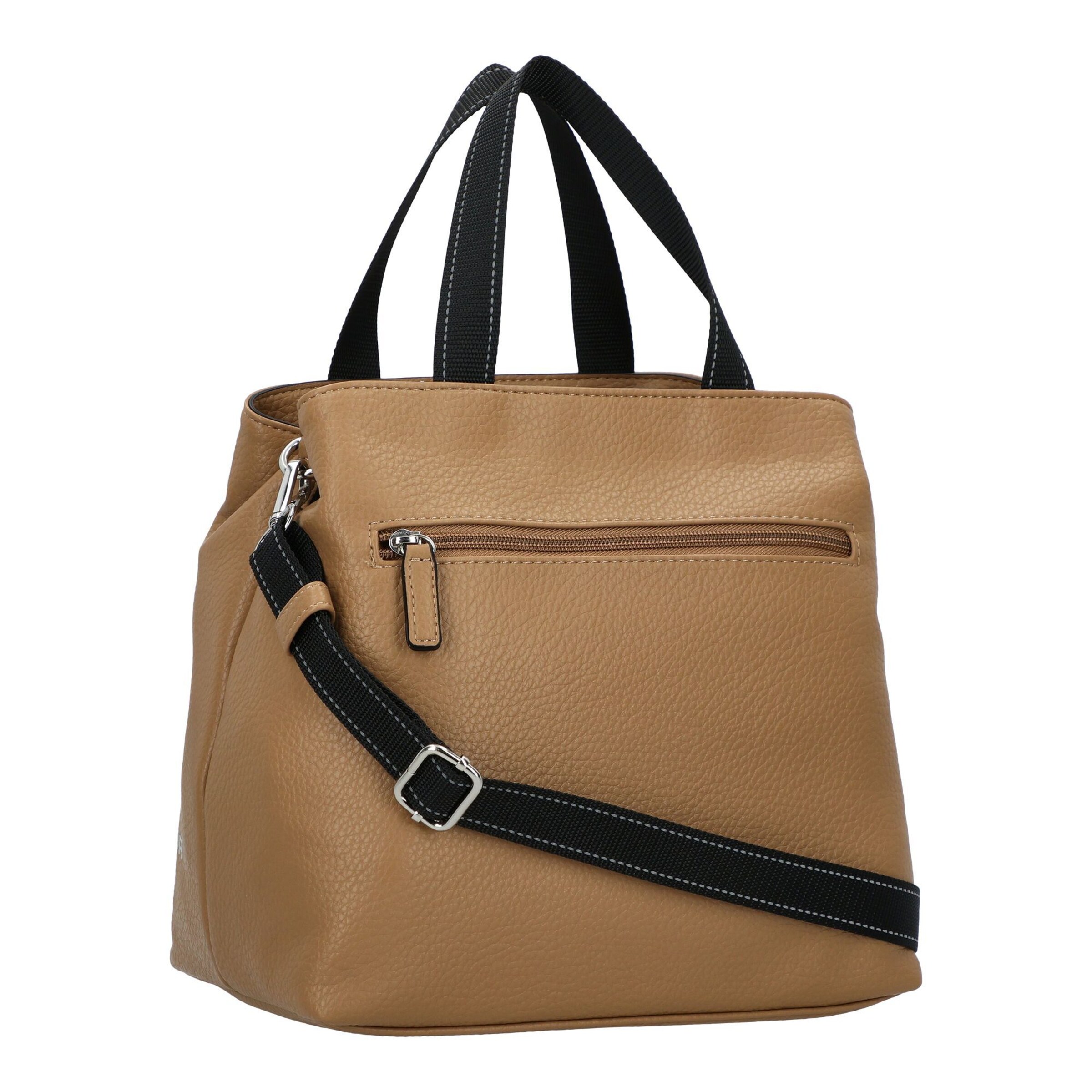 TOM TAILOR DENIM Handtas 'Marlow' in Bruin