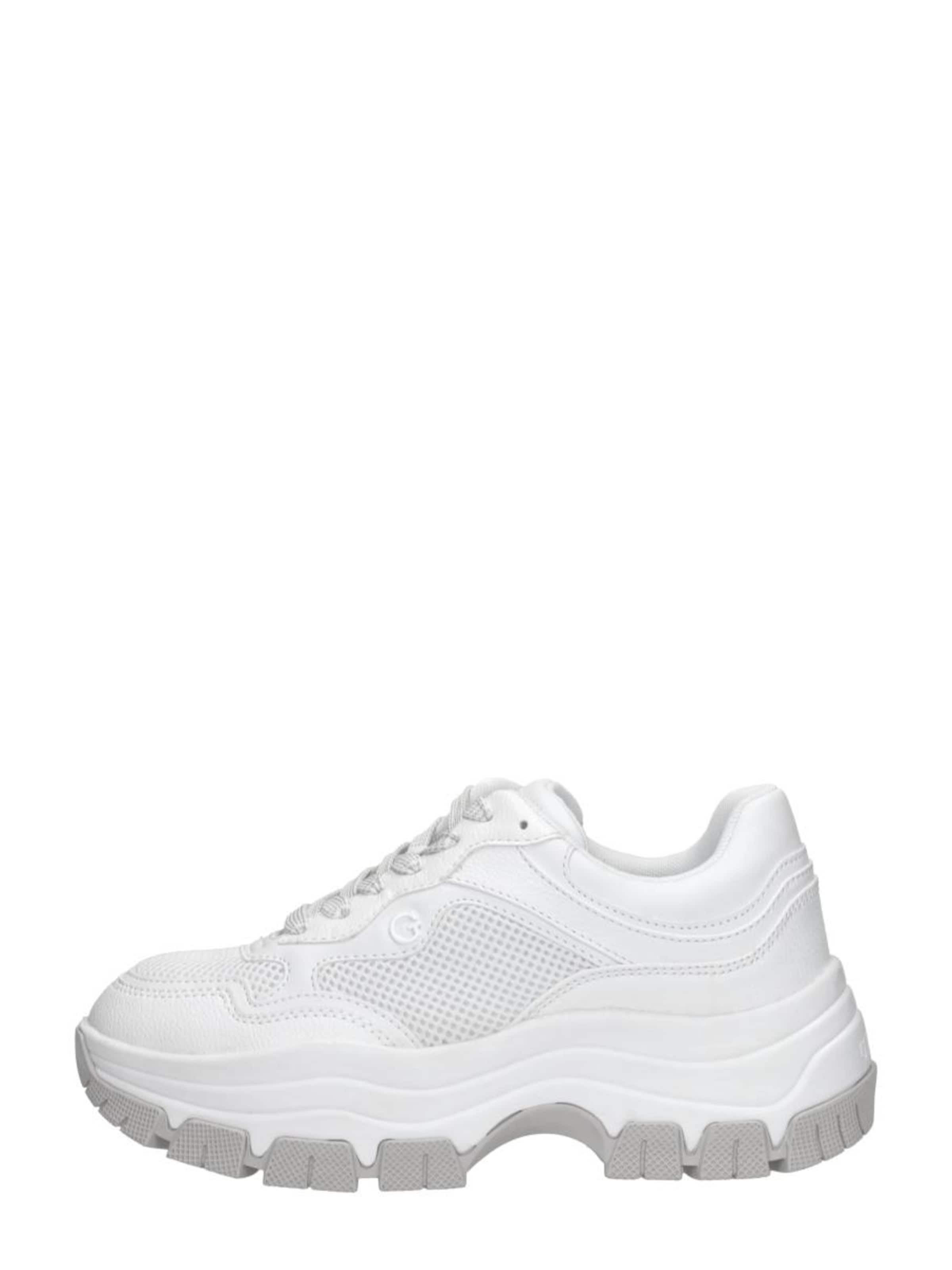 GUESS Sneakers laag 'Brecky' in Wit: voorkant