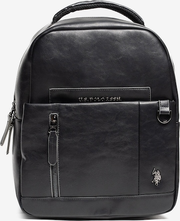Zaino di U.S. POLO ASSN. in nero: frontale