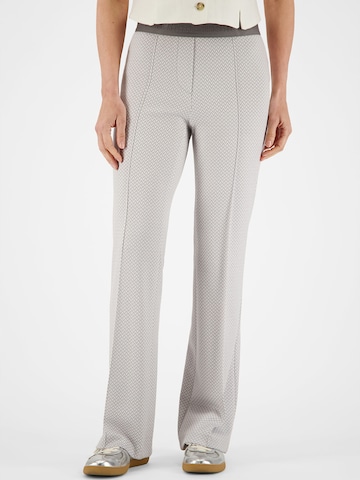 Coupe slim Pantalon 'ZARIA' Gardeur en gris : devant