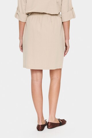 SAINT TROPEZ Rok 'Zalinda' in Beige