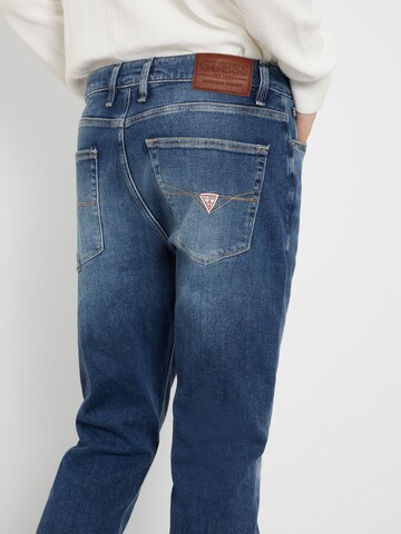 GUESS Slimfit Jeans in Blauw