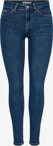 ONLY Skinny Jeans i blå: forside