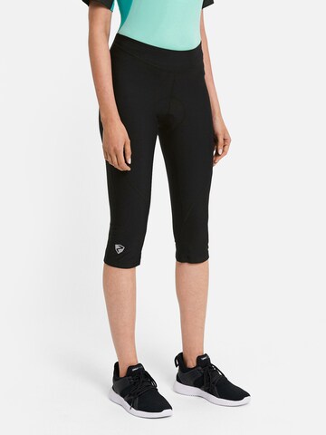 ZIENER Regular Athletic Pants 'Nesme' in Black