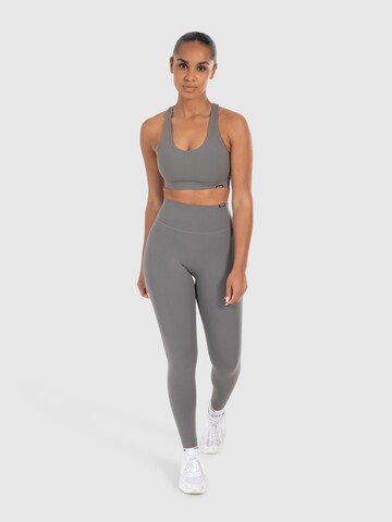 Coupe slim Leggings Smilodox en gris