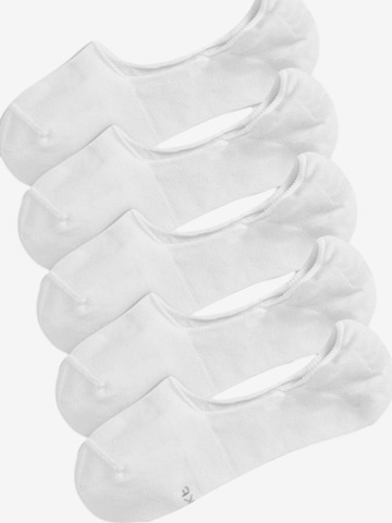 Next Skarpetki stopki w kolorze biały: przód