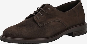 Chaussure à lacets Paul Green en marron : devant