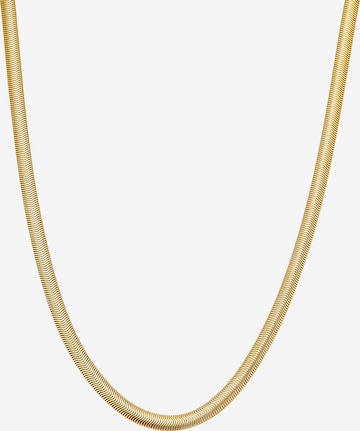 Hey Happiness Kette 'Snake Bold' in Gold: Vorderseite