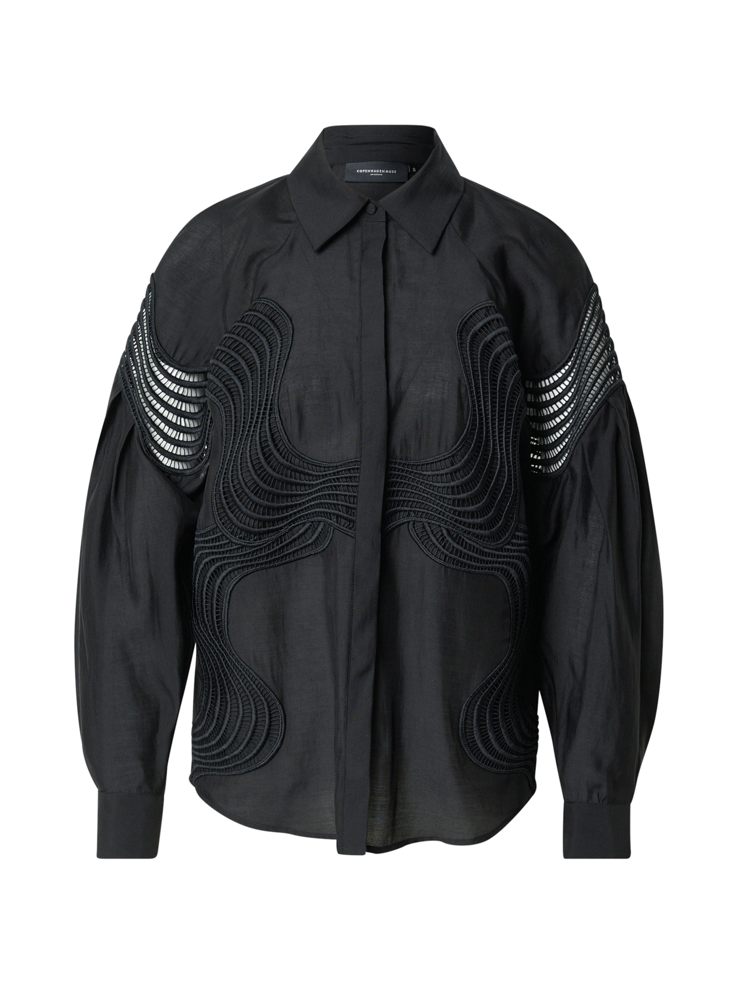 Chemisier 'MOLLY' Cph Muse en noir : devant