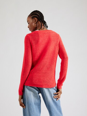 ONLY Пуловер 'Geena' в червено