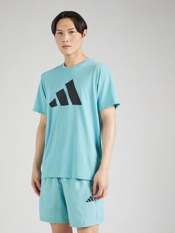 ADIDAS PERFORMANCE Funktionsshirt 'Train Essentials Feelready' in Grün: Vorderseite