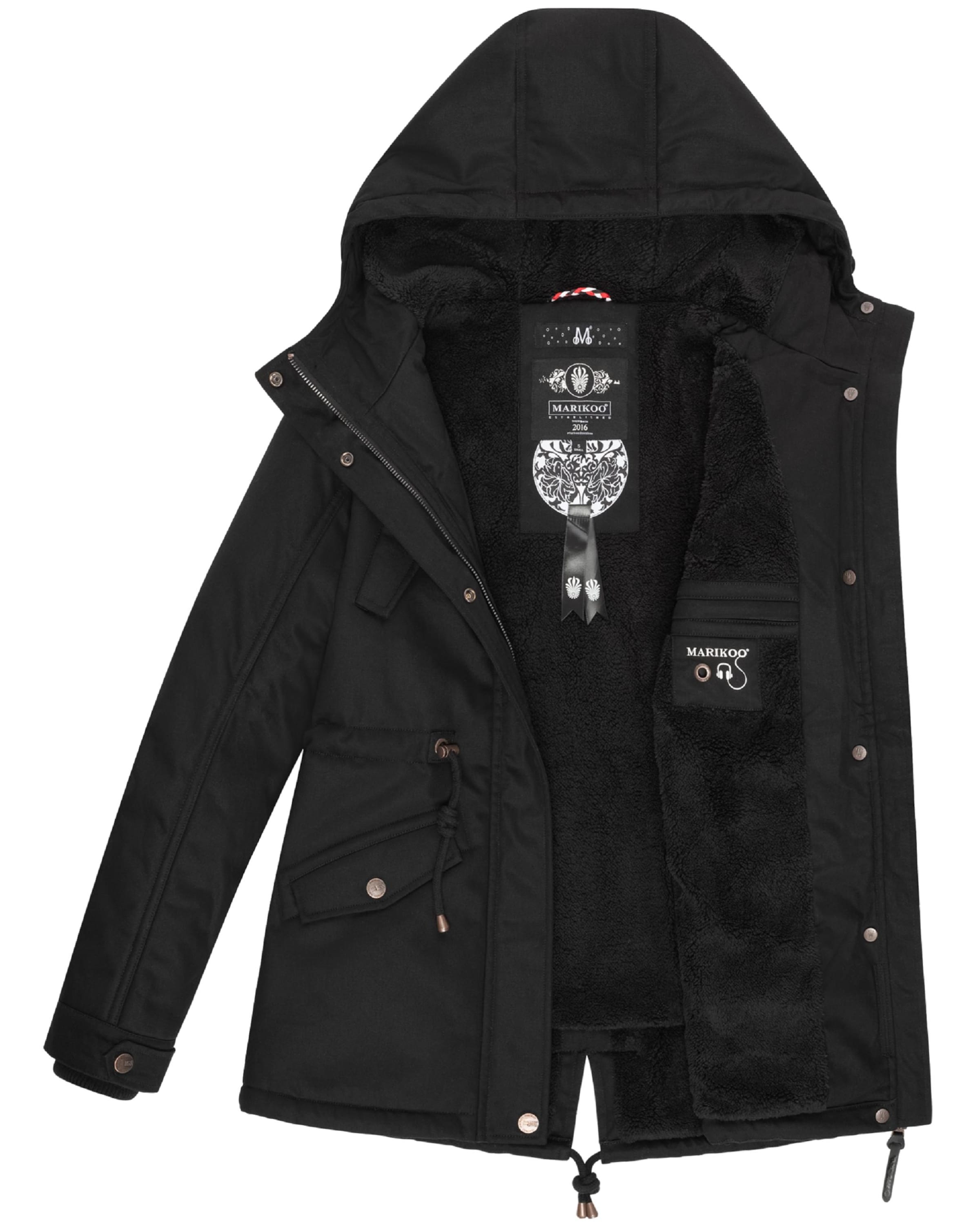 Parka invernale 'Manolya' di MARIKOO in nero