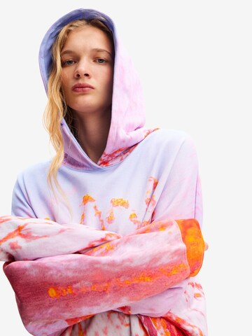 Desigual - Sudadera en naranja