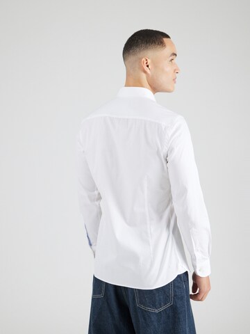 Hackett London Regular Fit Hemd 'MAGIC' in Weiß