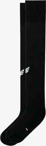 ERIMA Soccer Socks in Black: front