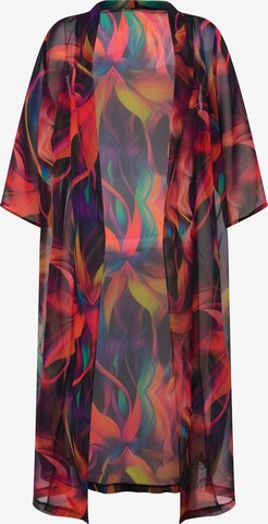 Ulla Popken Kimono in Mixed colors: front