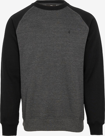 Volcom Athletic Sweatshirt 'HOMAK CREW' in Grey: front