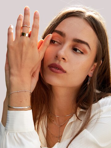 Hey Happiness Earrings 'Safety Pin' in Silver