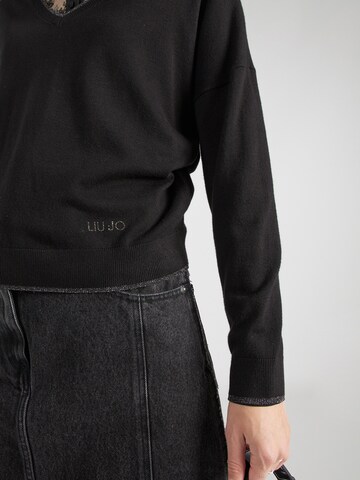 Liu Jo Sweater 'MAGLIA CHIUSA' in Black