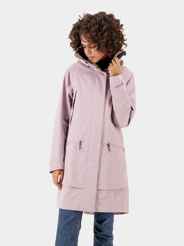 Didriksons Between-Seasons Parka 'ILMA WNS' in Beige: front