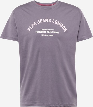 Maglietta 'Waddon' di Pepe Jeans in grigio: frontale