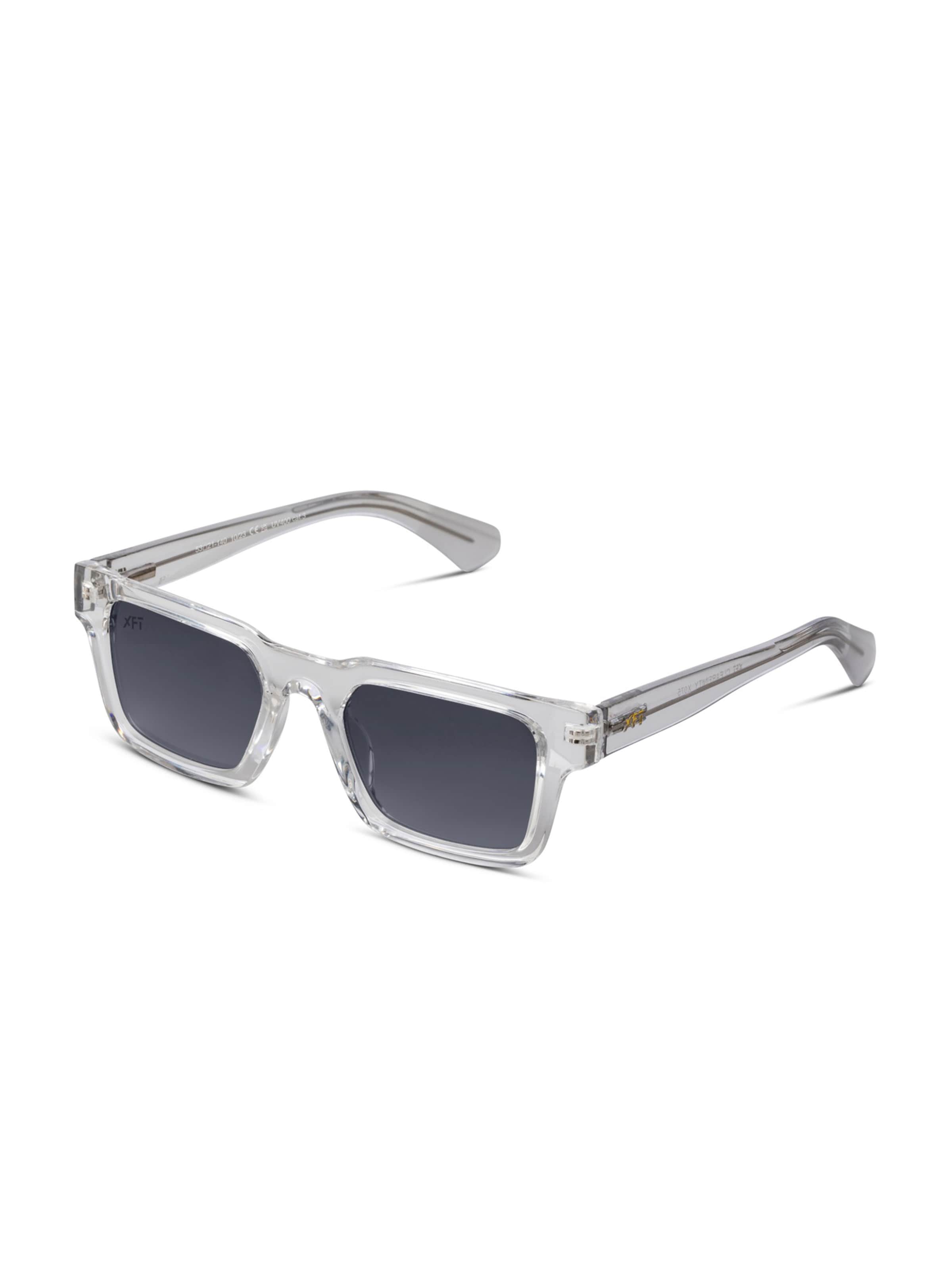 X Frame Therapy Sunglasses 'Clearfinity Sun' in Black: front