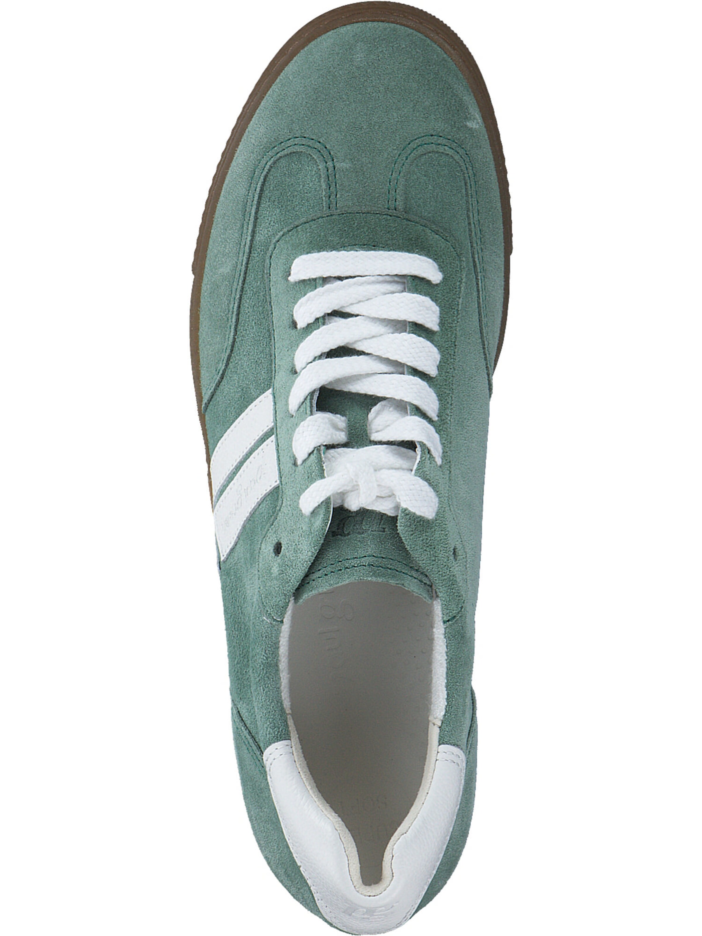 Baskets basses Paul Green en vert