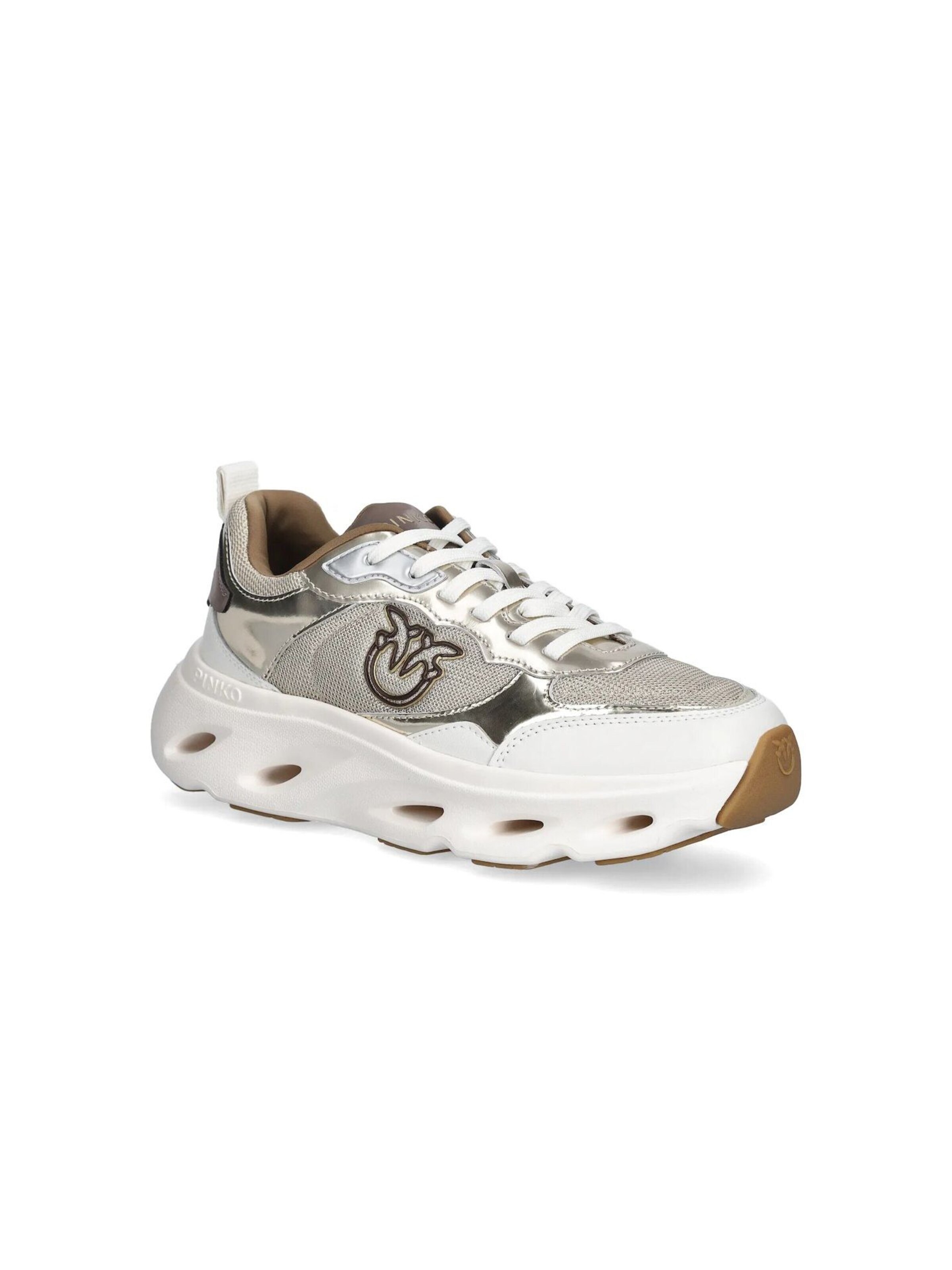 PINKO Sneakers laag in 39 in de kleur Platina, Productweergave