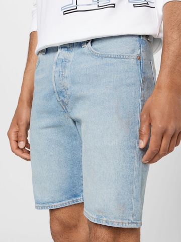 LEVI'S ® Normalny krój Jeansy '501 Original Short' w kolorze niebieski